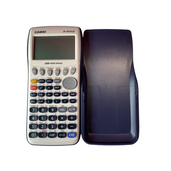 Casio FX-9750GII Power Graphic graphing calculator w/Cover Tested & Working - Picture 1 of 5